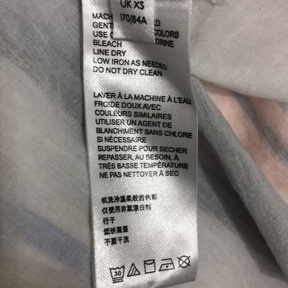 Free People Lilah Pleated Tube Striped Midi Dress XS NWT - Picture 10 of 15